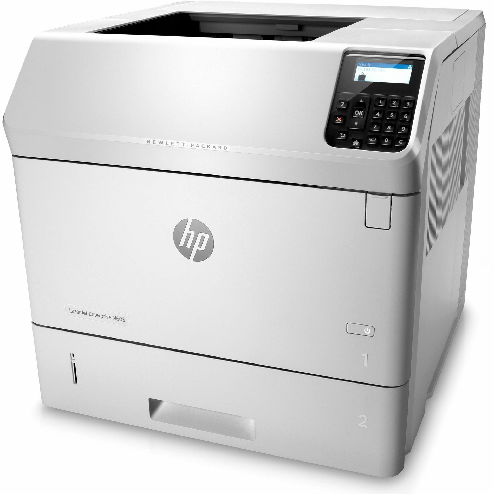 HPI SOURCING - NEW LaserJet M605dn Desktop Wired Laser Printer - Monochrome (E6B70A)