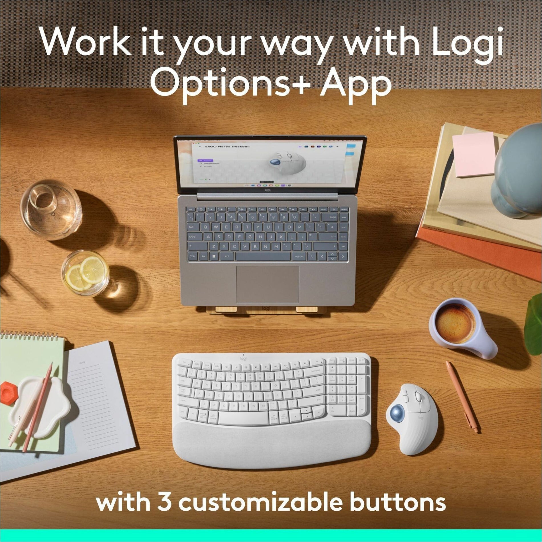 Screenshot of Logi Options+ software showing customization options-alternate-image11