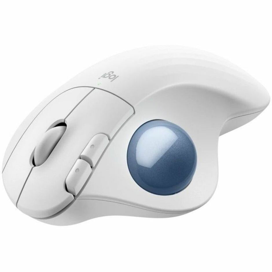 Logitech ERGO M575s Wireless Trackball (Off-white+Blue Ball) (910-007028)