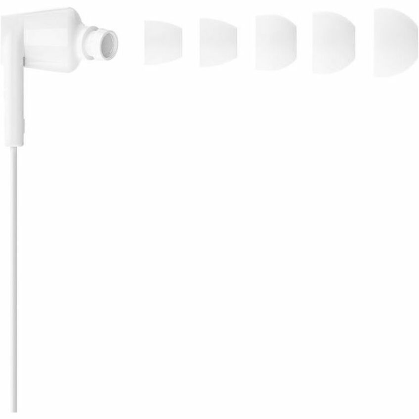 Belkin USB-C EARBUDS W/ ADJUSTABLE VOLUME LIMITER,WHITE (G3H0002FQWHV2)