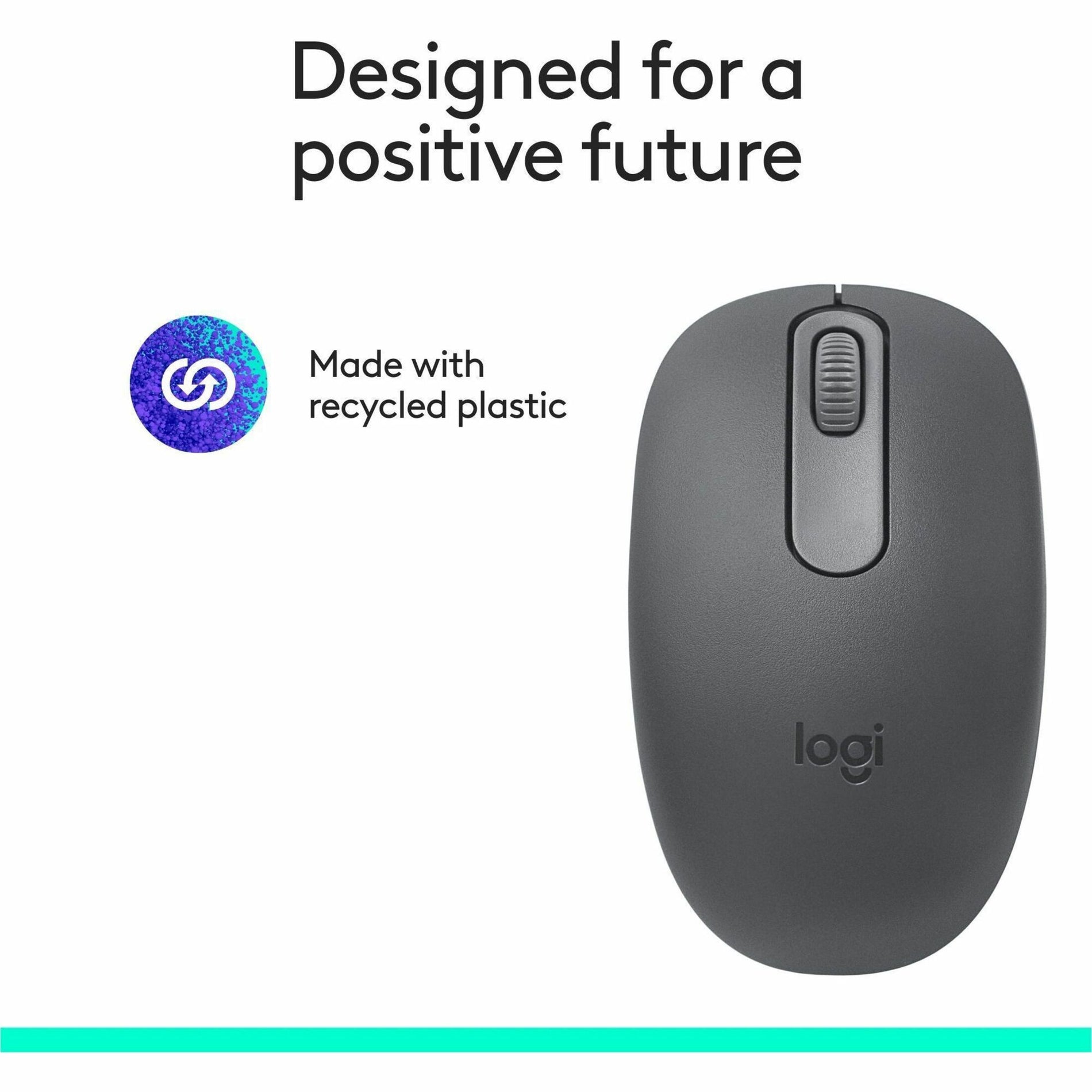 Logitech M196 mouse with recycled materials icon-alternate-image10