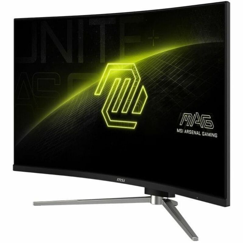 MSI MAG 325CQRXF E2 32" Class WQHD Curved Screen Gaming LED Monitor - 16:9 - Metallic Black (MAG325CQRXFE2)