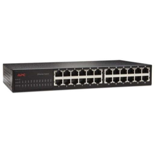 APC 24-Port 10/100 Ethernet Switch - 24 x 10/100Base-TX (AP9224110)