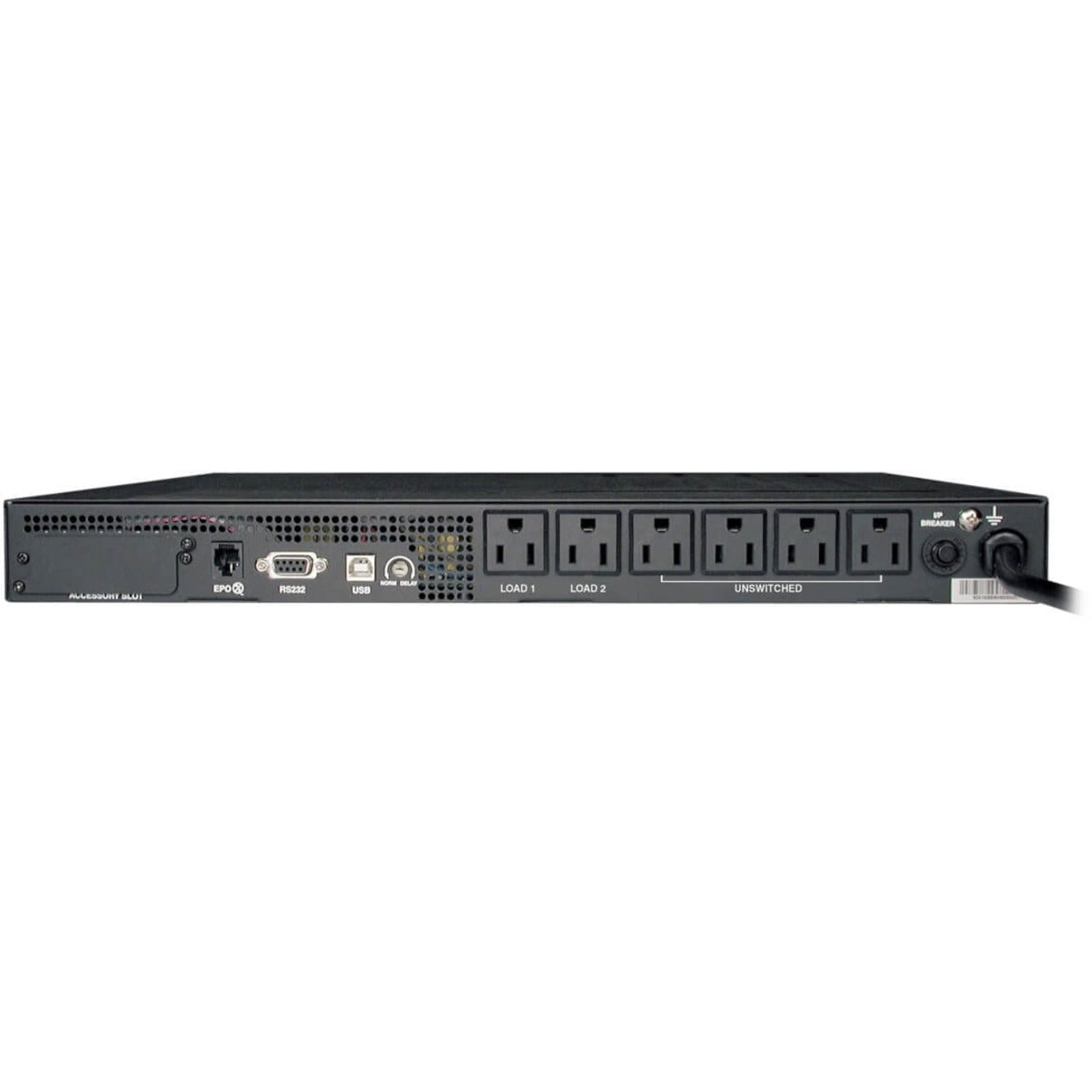 Tripp Lite by Eaton SmartPro 120V 750VA 600W Line-Interactive Sine Wave UPS, 1U Rack/Vertical, Network Management Card Options, USB, DB9 Serial (SMART750RM1U)