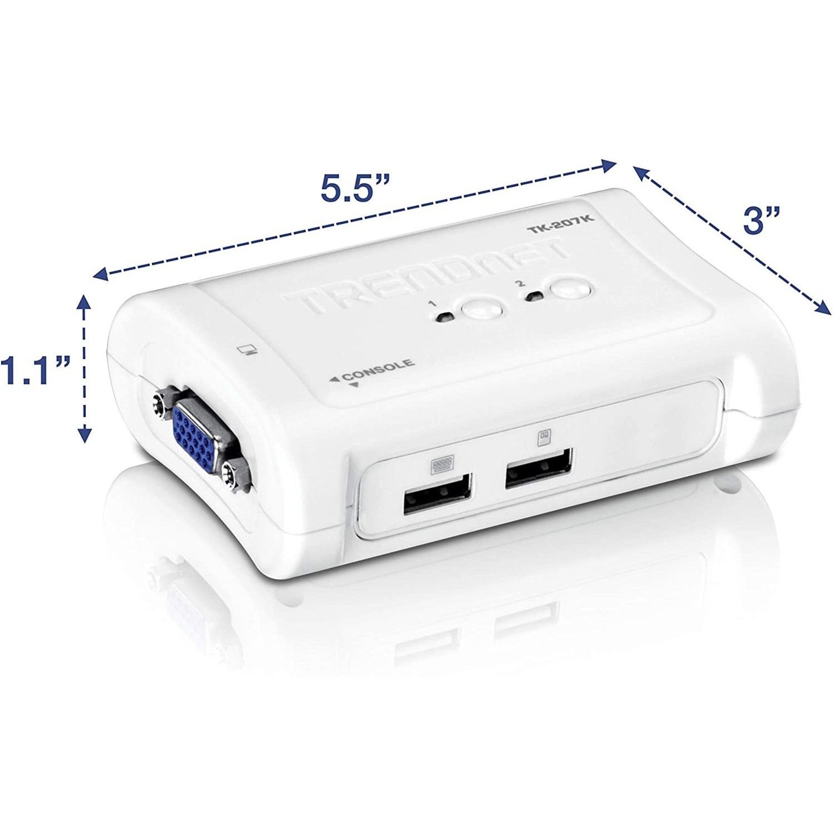 TRENDnet (TK207K) KVM Switchbox (TK-207K)