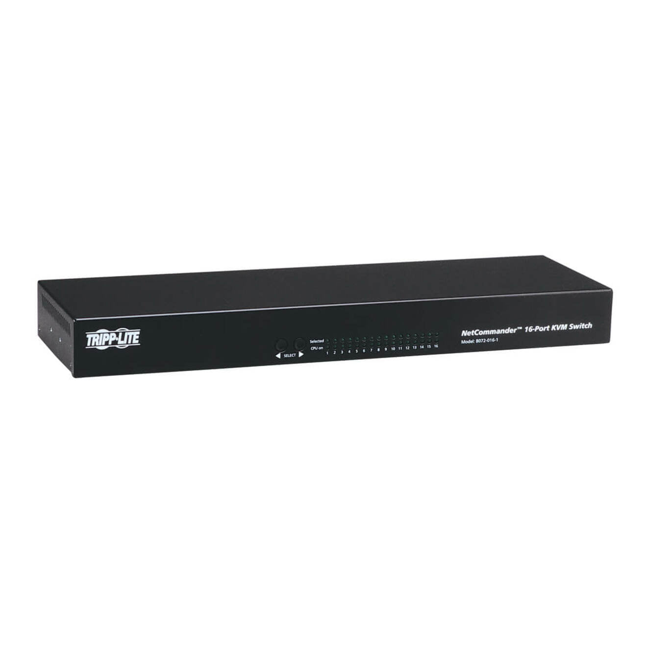 Tripp Lite by Eaton 16-PORT NETCOMMANDER 1U RACKMOUNT CAT5 KVM SWITCH (B072-016-1)