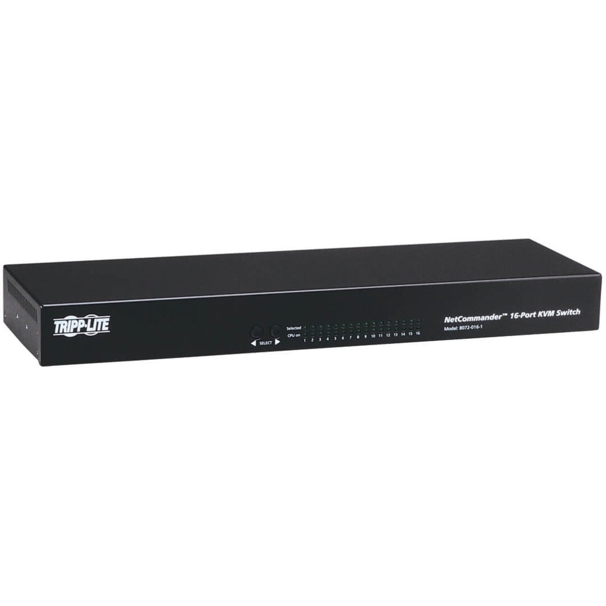 Tripp Lite by Eaton 16-PORT NETCOMMANDER 1U RACKMOUNT CAT5 KVM SWITCH (B072-016-1)