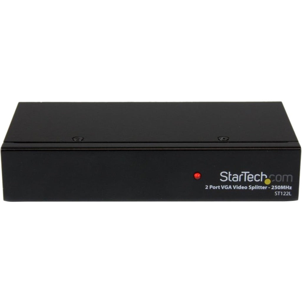 StarTech.com 2 Port VGA Video Splitter - 250 MHz (ST122L)