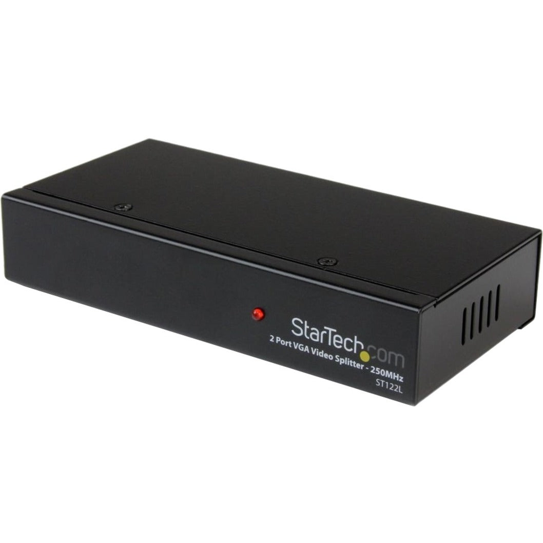 StarTech.com 2 Port VGA Video Splitter - 250 MHz (ST122L)