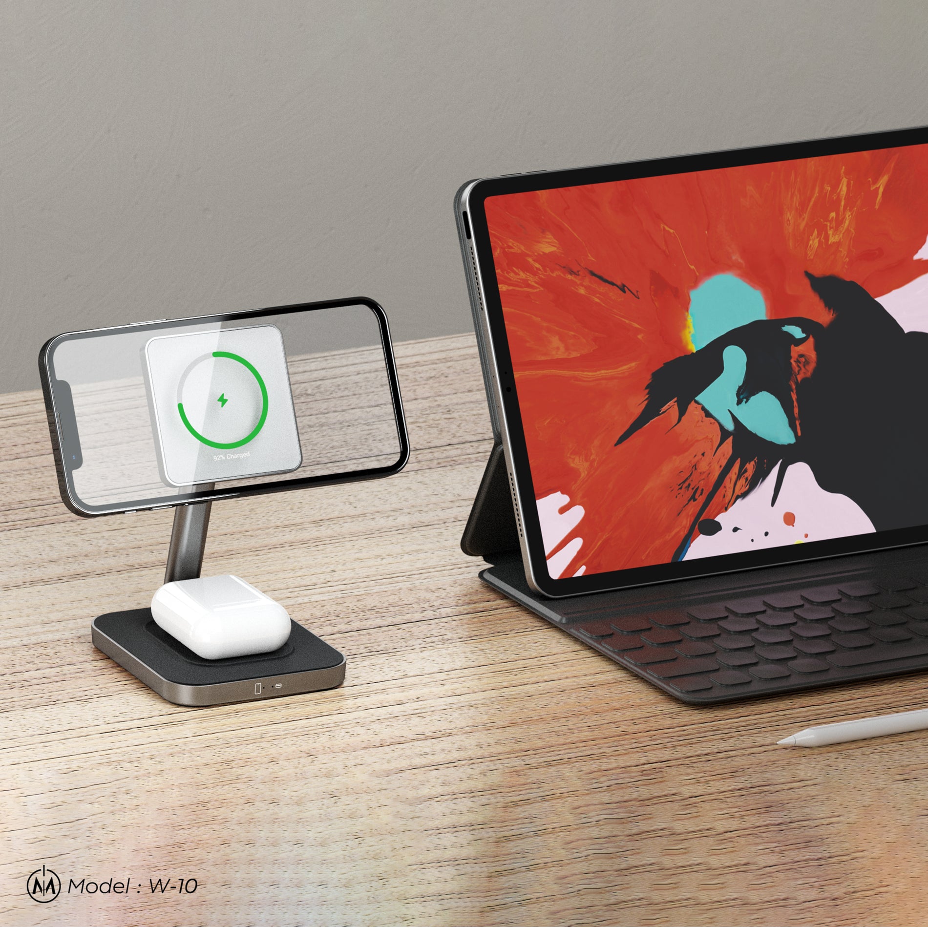 15W Magsafe Desktop Wireless Charger