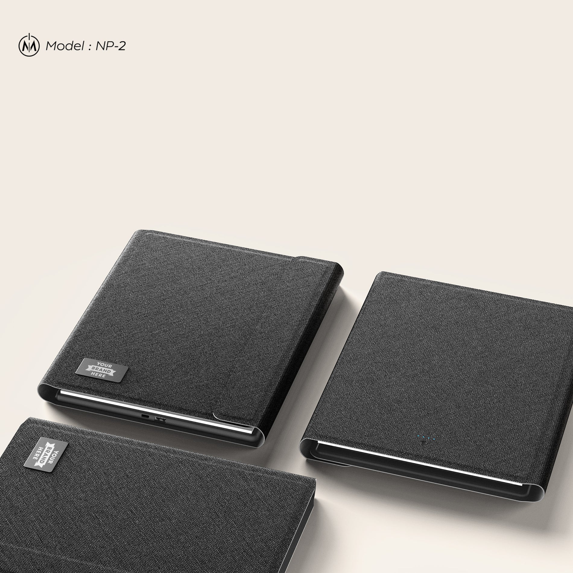 Organizador de Carregador de Notebook de 4000mAh (TAMANHO A-4)