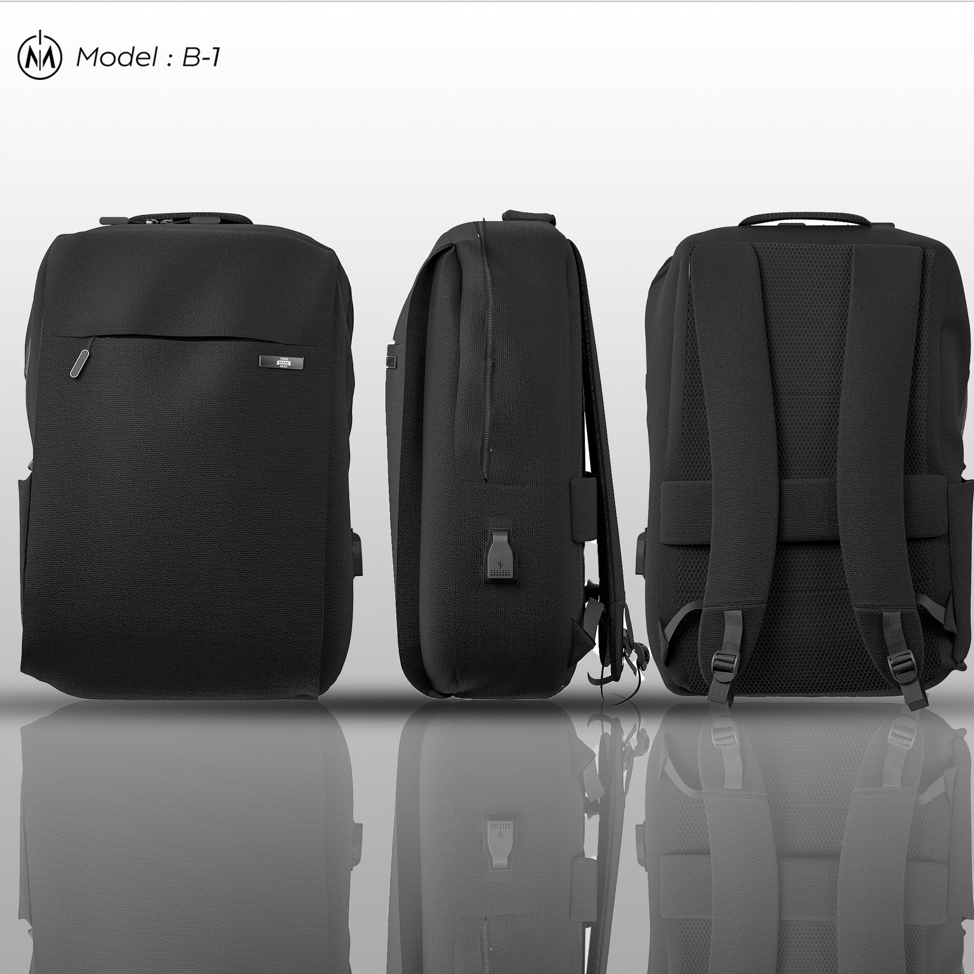 Corporate - Unternehmens Gift - Geschenk Backpack - Rucksack Set - Set