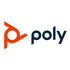 Poly company logo in orange and navy blue colors representing aviation communication technology-alternate-image1