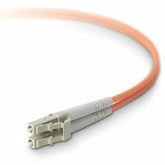 Belkin Fiber Optic Duplex Patch Network Cable, Multi-mode, 32.81ft, LC Network Male Connectors, 50/125µm Core/Cladding, Supports Network Devices - F2F402LL-10M (Lifetime Warranty)