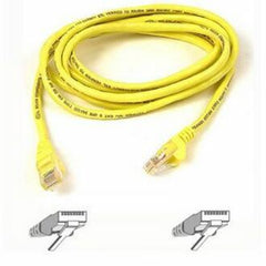 Belkin A3X126-10-YLW-M Cat5e Crossover Kabel 10 ft RJ-45 Netzwerk - Männlich Gelb