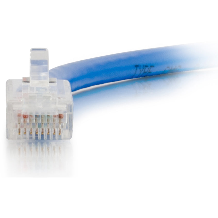 7-ft Cat5e Nicht-Gestiefelter Ungeschirmter Ethernet-Netzwerkpachtkabel - Blau Lebenslange Garantie