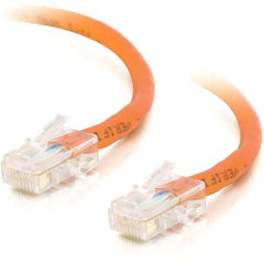 3 ft = 091 meter  Cat5e = Cat5e  Non Booted = Ikke støvle  Crossover = Krydset  UTP = UTP  Unshielded = Uskærmet  Network Patch Cable = Netværks-patchkabel  Orange = Orange