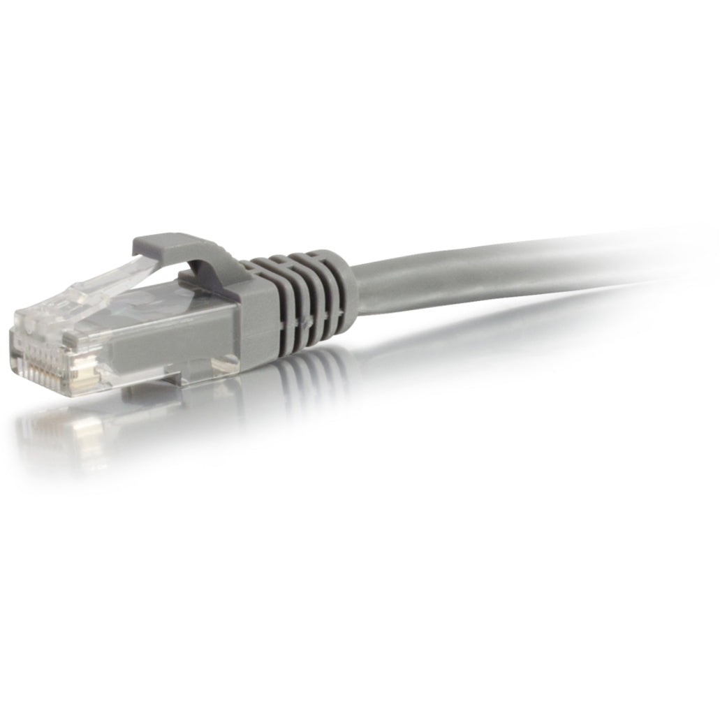 C2G 15177 3ft Cable de Ethernet sin Blindaje Cat5e Gris Marca: C2G