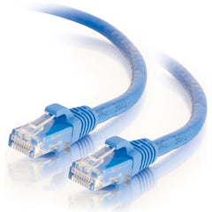 C2G Cat6 Unshielded Network Patch Cable, 10ft Blue Ethernet Cable, RJ-45 Male/Male, Copper Conductor, Snagless Boot, Gigabit Speed, TIA/EIA Compliant - 27143 (Lifetime Warranty)