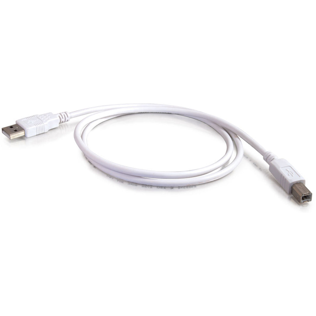 C2G 13172 6.6ft USB A to USB B Kabel High-Speed Datenübertragung Plug-and-Play-Verbindung