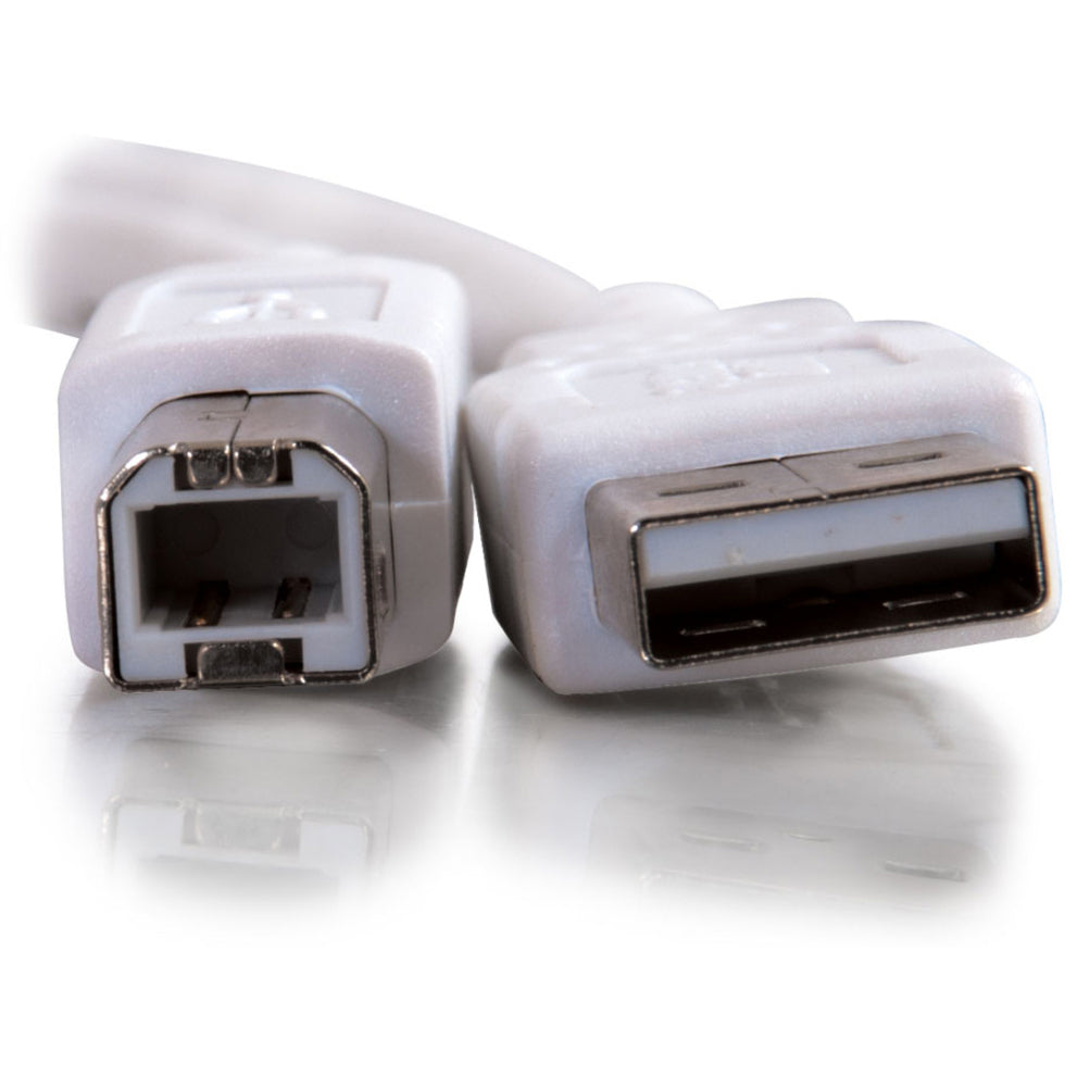 C2G 13172 6.6英尺USB A至USB B数据线，高速数据传输，即插即用连接 品牌名称：C2G 品牌名称翻译：C2G