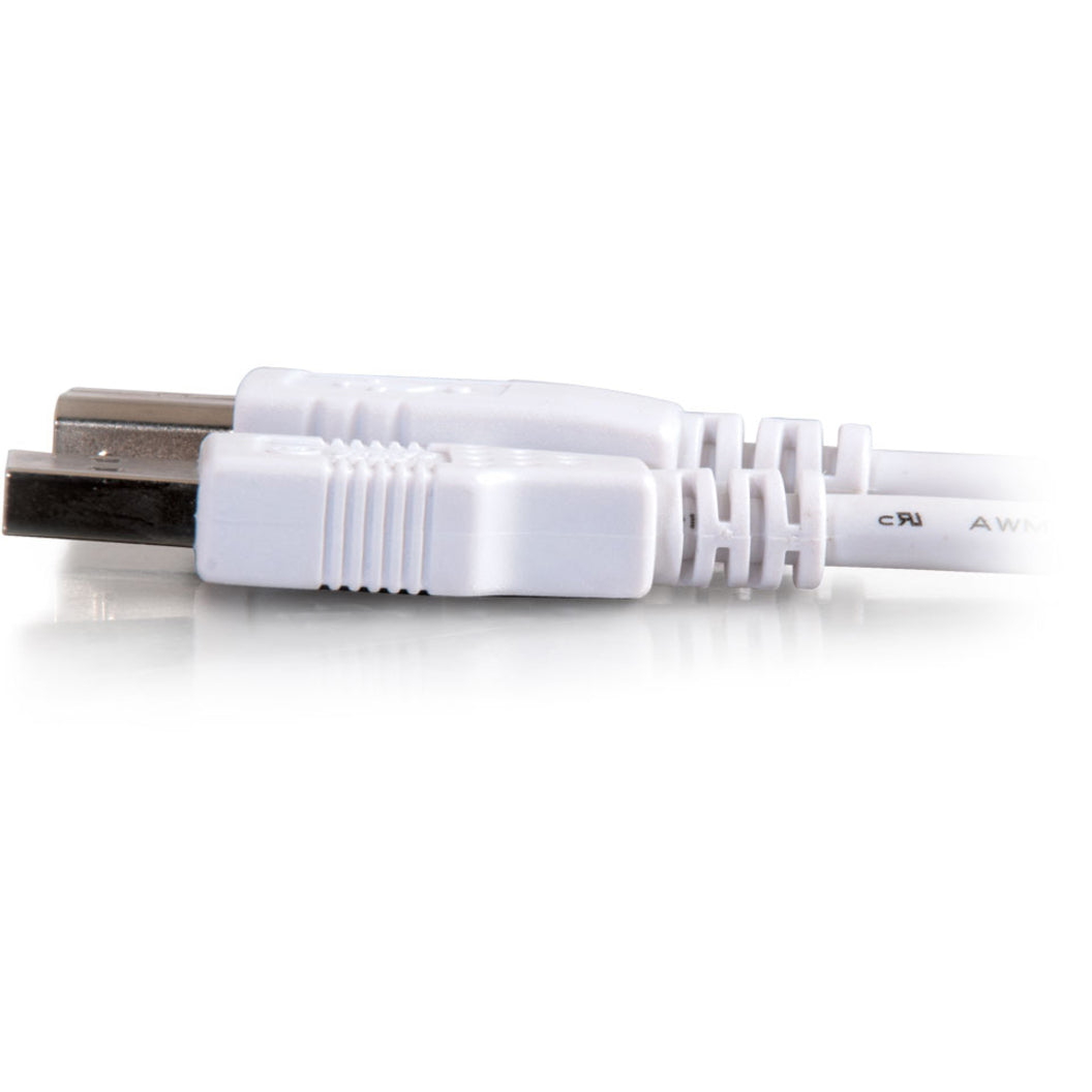 C2G 13172 6.6 pies Cable USB A a USB B Transferencia de Datos de Alta Velocidad Conexión Plug and Play Marca: C2G (Cables To Go)
