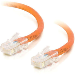 C2G 24515 Cable de Par Trenzado No Apantallado Crossover UTP Cat5e de 25 pies Naranja