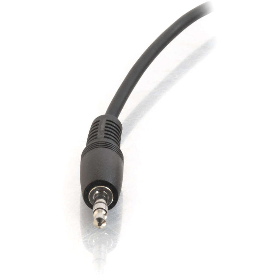 C2G 13787 Cable de extensión de audio 6 pies - Macho a Hembra Negro