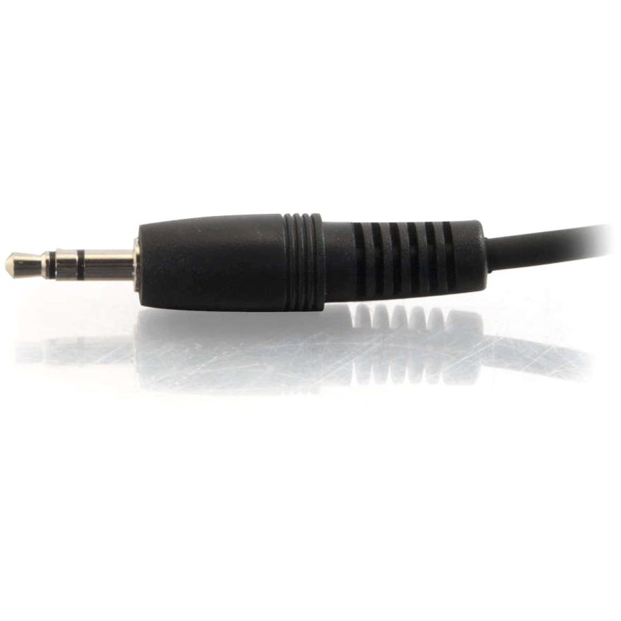 C2G 13787 Câble d'extension audio 6ft - Mâle vers Femelle Noir
