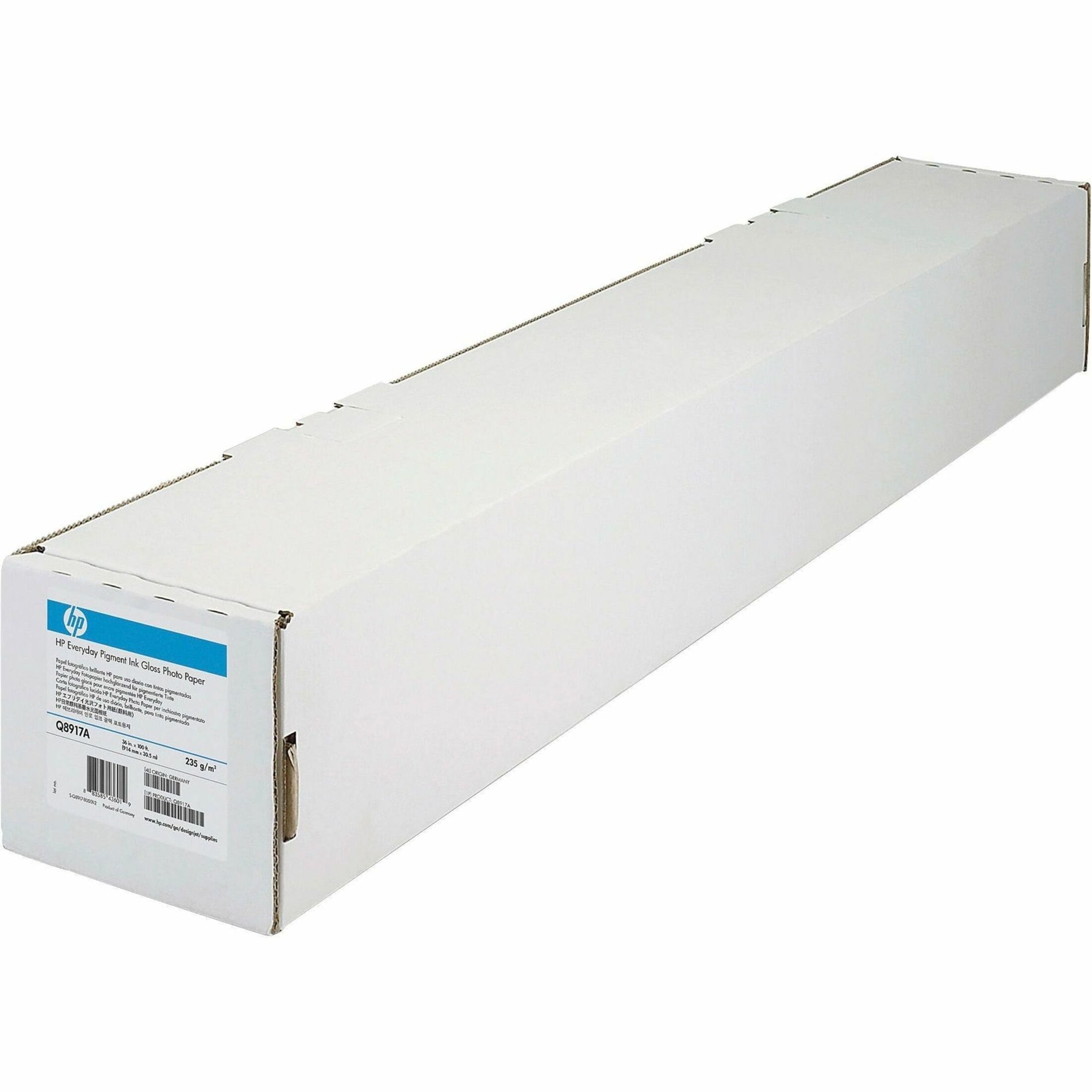 HP C6029C 35 lb. Heavyweight Coated Paper, Bright White, High Resolution, Immediate Dry Time