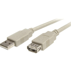 StarTech.com USB Extension Data Transfer Cable, 6ft Fully Rated, Type A Male to Female, RoHS Compliant, Copper Conductor - USBEXTAA_6 (Lifetime Warranty)