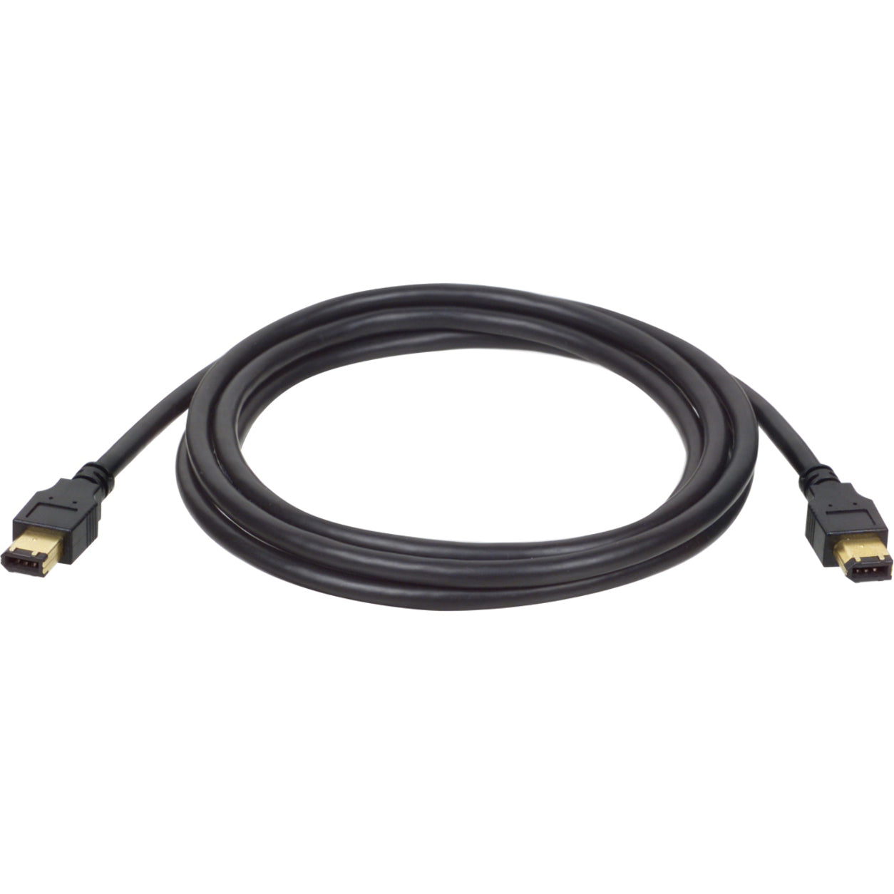 Tripp Lite F005-006 FireWire Cable, 6ft Data Transfer Cable, Copper Conductor, Black