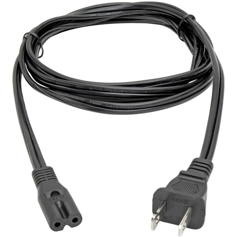 Full length view of Tripp Lite P012-006 6-foot power cord showing cable flexibility