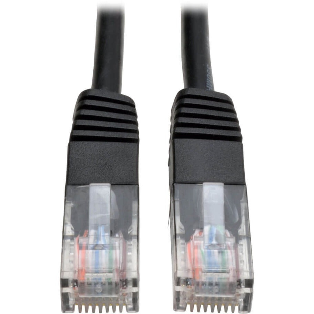 Tripp Lite N002-003-BK Cat5e UTP Patch Network Cable 3 ft Molded 350MHz