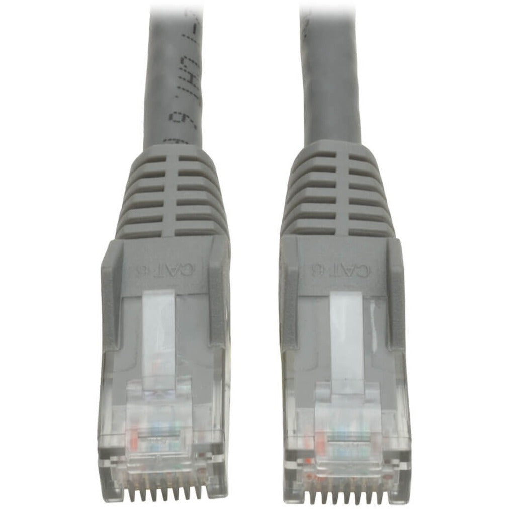 Tripp Lite N201-010-GY Cat6 补丁电缆，10英尺灰色千兆以太网线 产品名称：Tripp Lite 品牌名称：Tripp Lite
