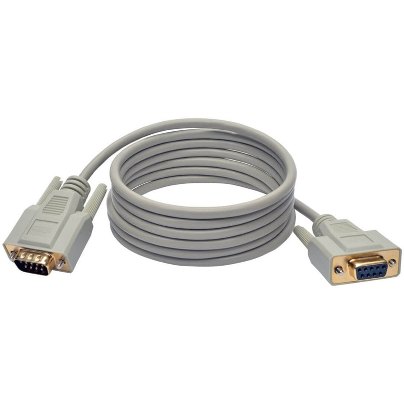 Full-length view of 6-foot CGA/EGA extension cable with coiled design