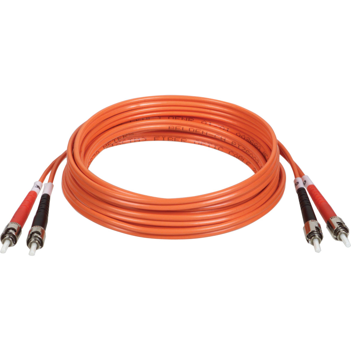Tripp Lite N302-006 Câble de raccordement fibre optique duplex 6 pi ST/ST 62.5/125 Fibre
