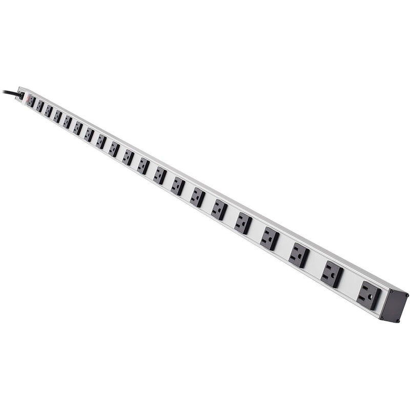 Tripp Lite PS6020 60-inch power strip with 20 outlets in silver aluminum housing