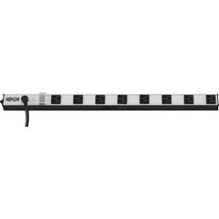 Tripp Lite PS2408 STROOMVERDELER 8-Outlet Strip 15ft Snoer 24in Lengte Schakelaar Metaal