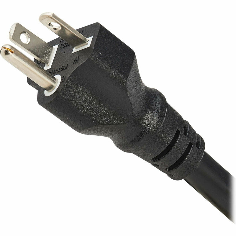 Close-up of Tripp Lite SMART2200RMXL2U UPS power connector showing industrial design