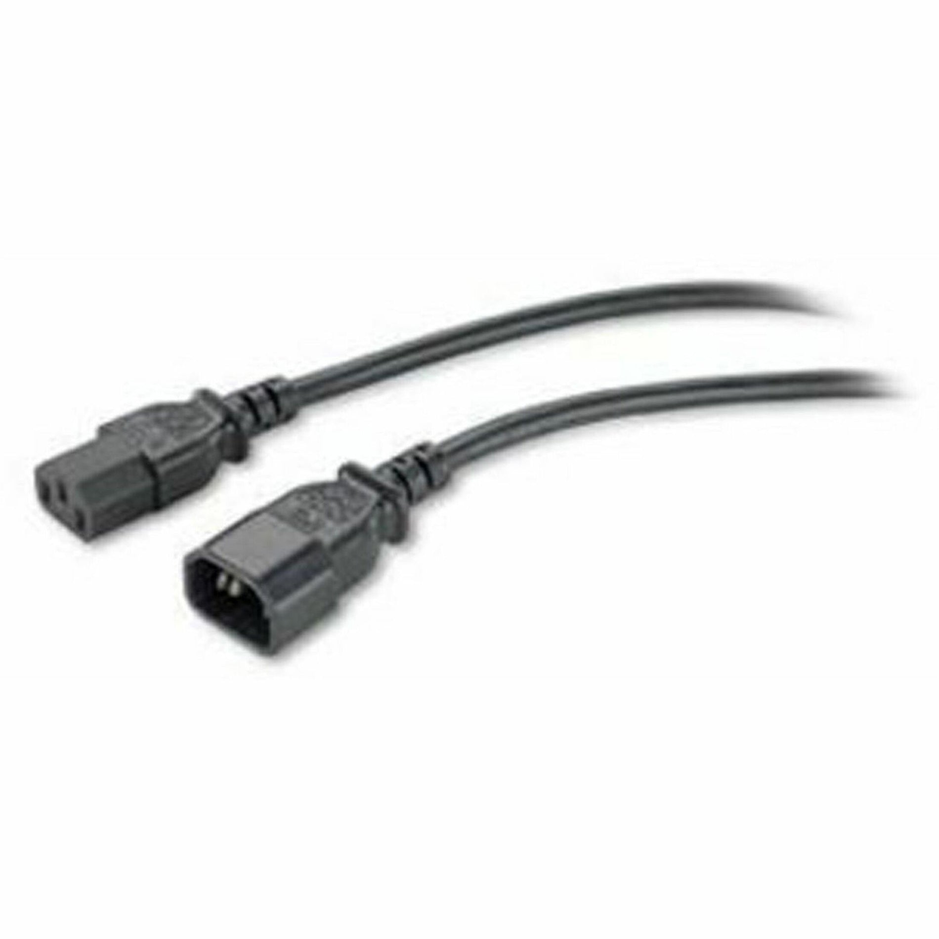 APC AP9870 Power Extension Cable, 250V AC, 8.2ft, Limited Warranty 2 Year
