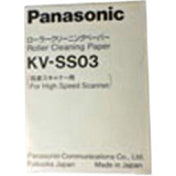 Panasonic KV-SS03 Cleaning Kit, Roller Cleaning Paper for Panasonic Scanner