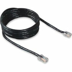 Belkin RJ45 Cat5e Network Patch Cable, 25ft, PowerSum Tested, Molded Copper Conductor, Male/Male Connectors, Black - A3L781-25-BLK (Lifetime Warranty)