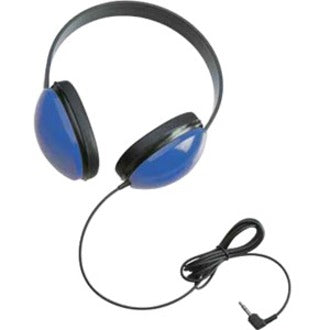 Califone 2800-BL Listening First Stereo Headphones, Over-the-head, Blue, Noise Reduction