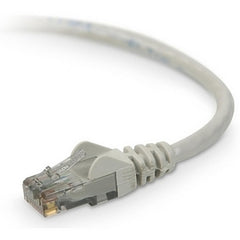 เบลคิน A3L980-25-PUR-S RJ45 หมายเลขหมวด 6 สายพ่วงไม่มีง่าม 25 ฟุต ปั้นรูป สีม่วง