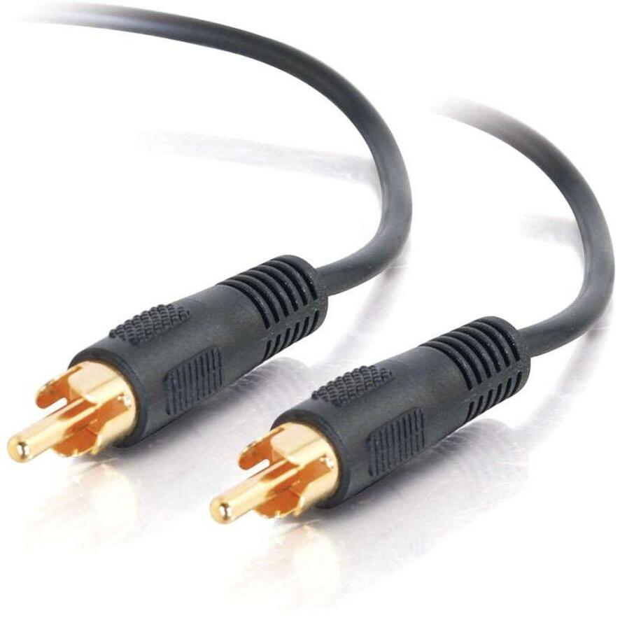 C2G 03167 Cable de Audio Mono de la Serie Value 6 pies Moldeado Conductor de Cobre Certificado RoHS