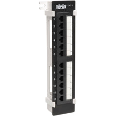 Tripp Lite N250-012 12 Port Cat6 Patch Panel Wall-Mount Network Patch Panel   Tripp Lite N250-012 12 Port Cat6 Pannello Patch Pannello di Patch di Rete a Parete