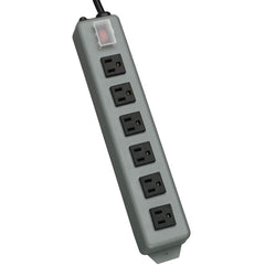 Tripp Lite UL24RA-15 Waber Regleta de 6 Salidas Longitud de Cable de 15 pies 120V CA Máximo de Corriente de Entrada de 15A