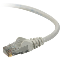 Belkin A3L980B25-S RJ45 카테고리 6 스내 그리지 패치 케이블 25 ft 향상된 전송 성능