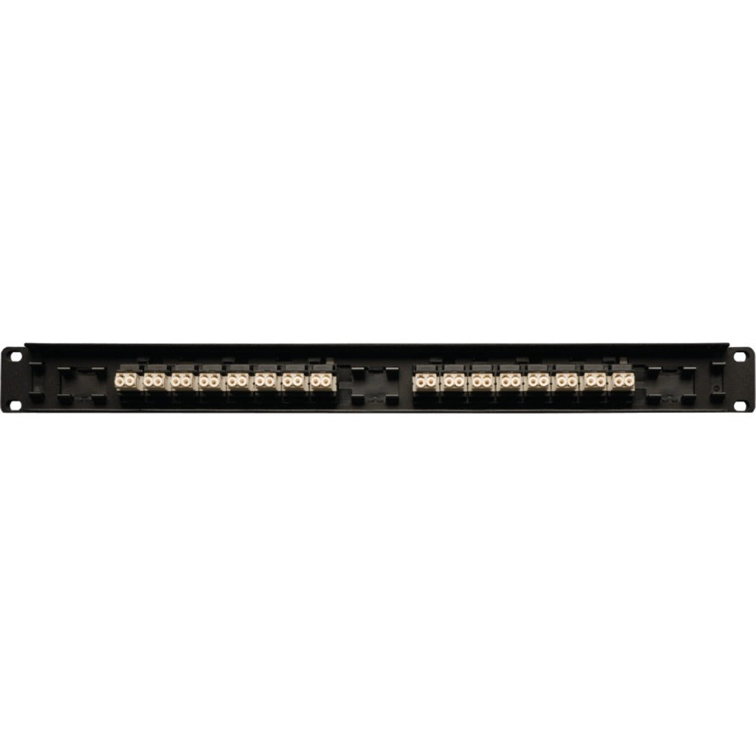 Tripp Lite N490-016-LCLC 16 Port Fiber Optic Patch Panel LC/LC Duplex Rack-mountable - Tripp Lite N490-016-LCLC 16 Poort Fiber Optisch Patch Paneel LC/LC Duplex Rack-monteerbaar